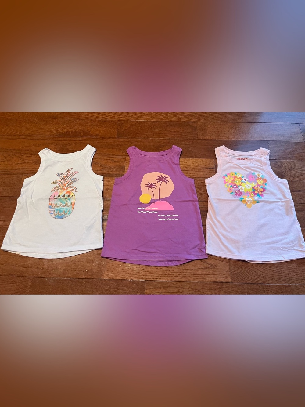 Girls 3T Cat&Jack Sleeveless Shirts